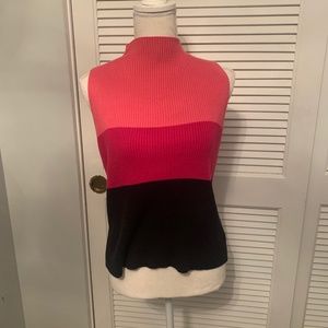 Worthington Colorblock Sweater Tank 2000s